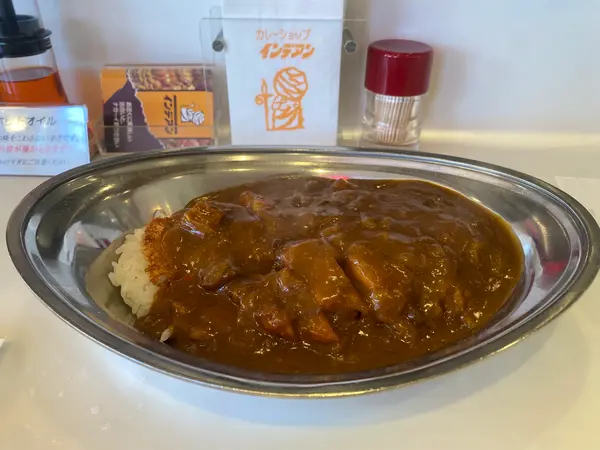 インディアンカレー　カツトッピング