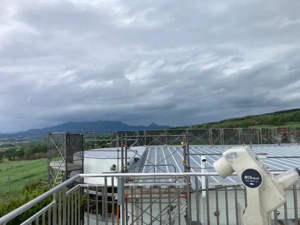 有珠山と昭和新山