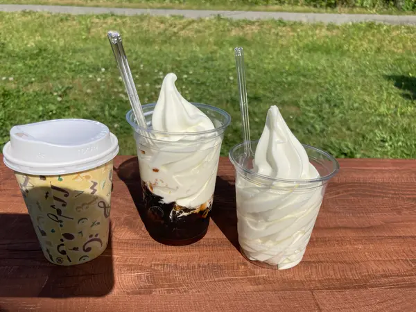 ジャージー乳のソフトクリーム