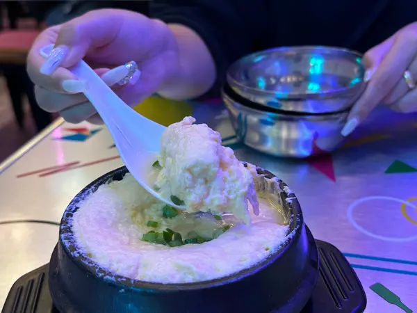 ふわふわの韓国風茶碗蒸し！