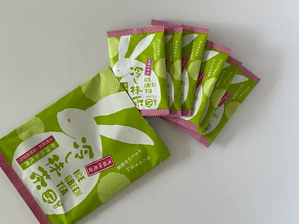 冷し抹茶〈おみやげ用抹茶小袋〉税込500円