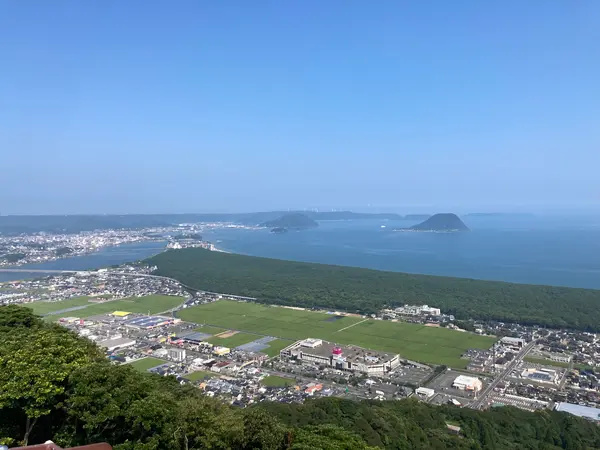 唐津市街側(西側)
