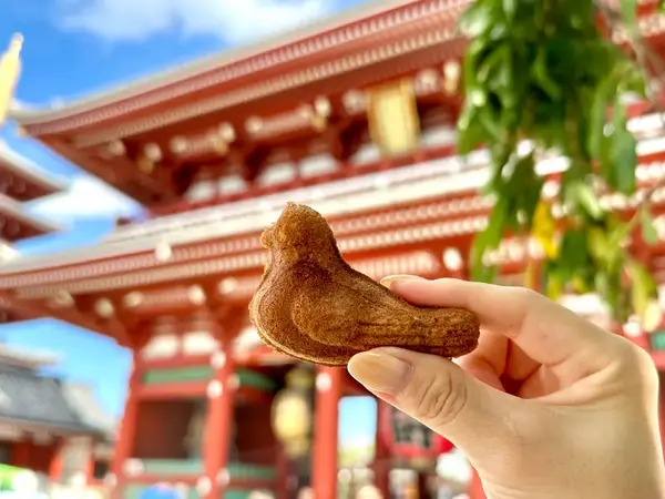 浅草寺の前でパシャリ📸