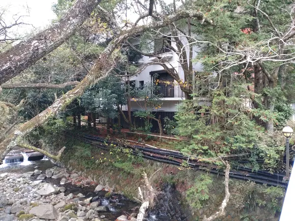 川を渡って、いざ。