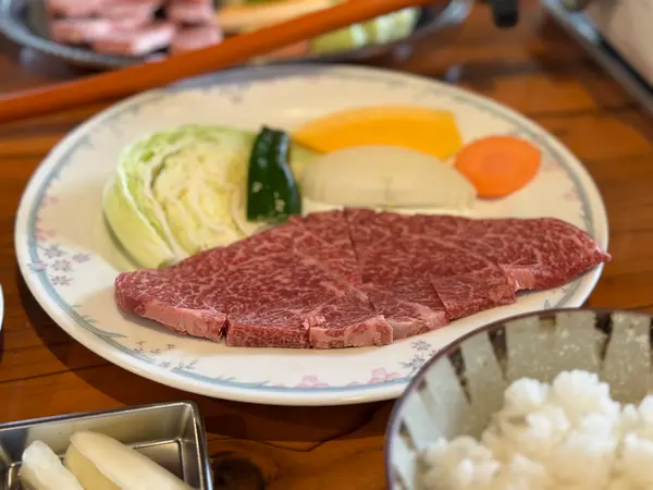 田子牛を贅沢にステーキで🥩