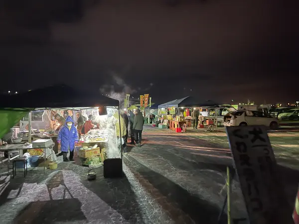 朝4時過ぎの様子