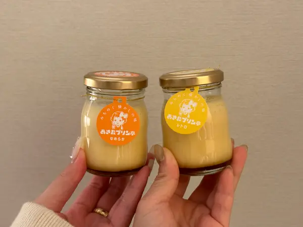 なめらかプリンとレトロプリン