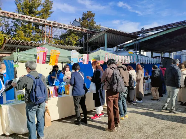 基本的に青空会場