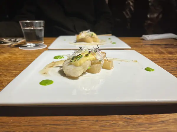 ディナーコースを堪能