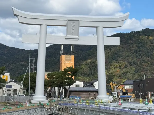 宇迦橋工事中