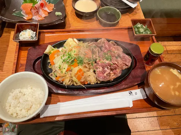 ジンギスカン定食