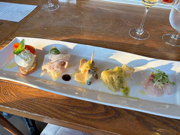 お夕飯はホテルのイタリアン