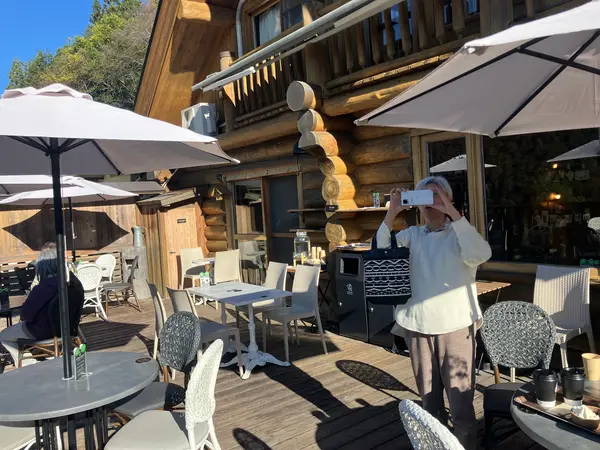 テラス席が素敵