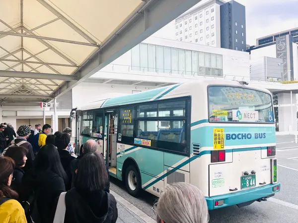 🚌路線バス23.1㎞（新山口②10:05→10:40秋芳洞バスセンター）¥1,170💳