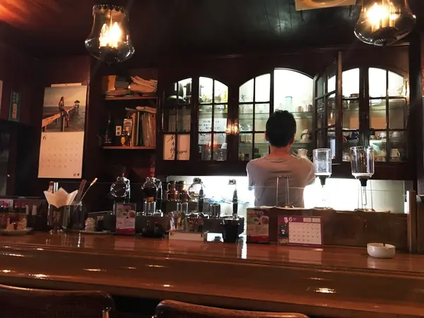 明るく元気な店主