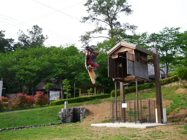 空飛ぶ天狗も登場