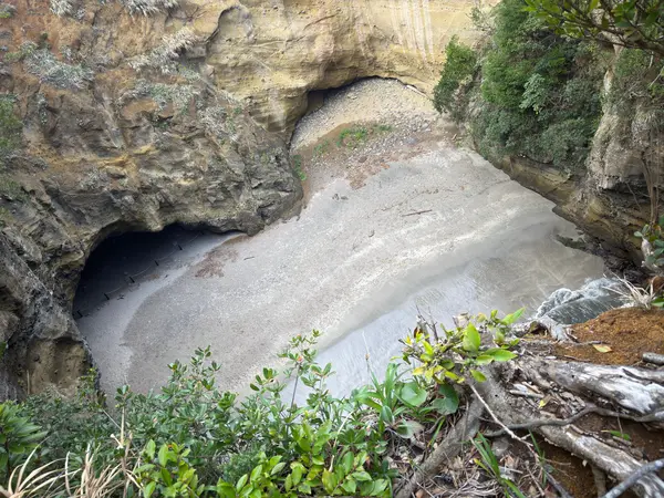 上からの景色　ハート型