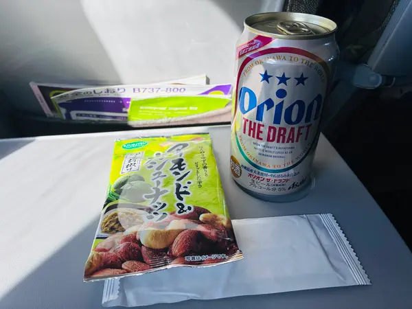 🍺🥜オリオン ザ•ドラフト（おつまみ付き）
¥500（現金払いのみ）