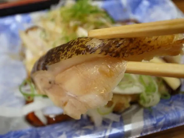 土佐名物のウツボのたたき