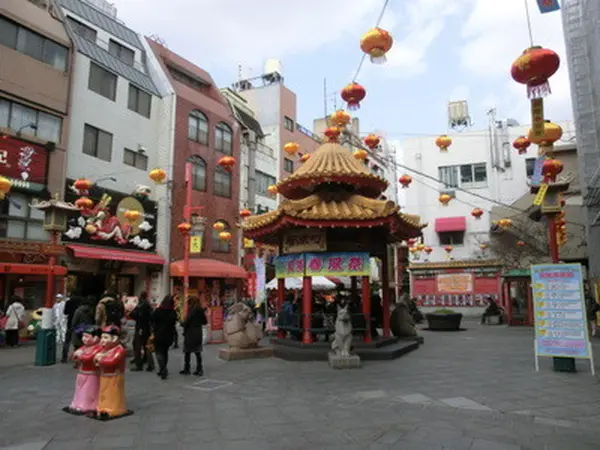南京町の中心部