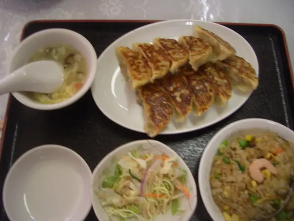 レストランで