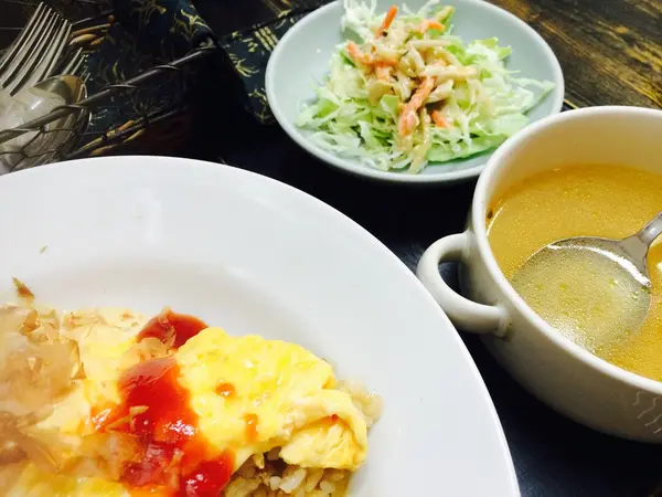 ライスが醤油味なんです♡