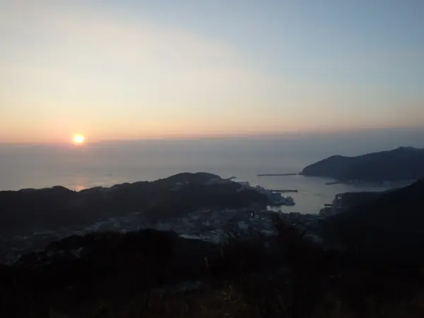 清水山城跡一の丸から