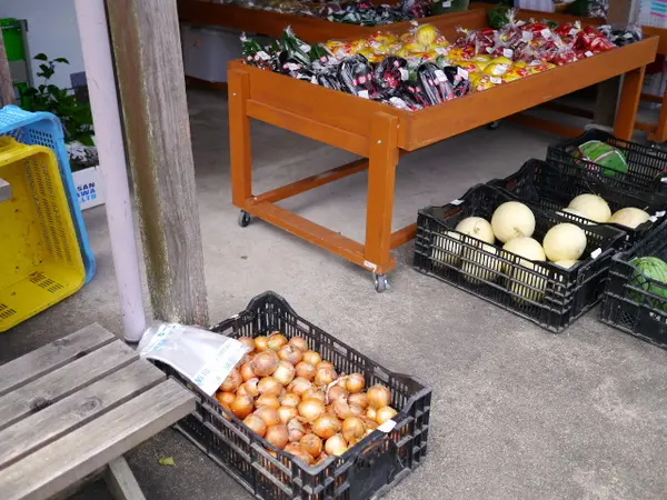 地元野菜の販売