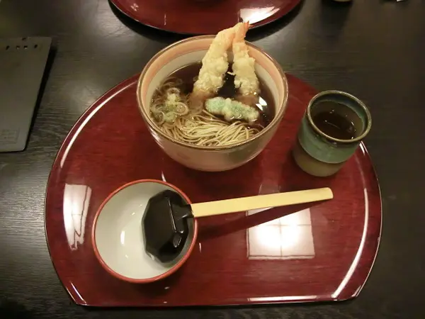天ぷらと一緒に