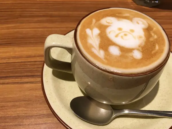 かわいいラテアート