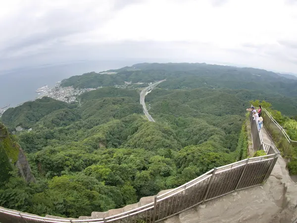 山頂付近の絶景
