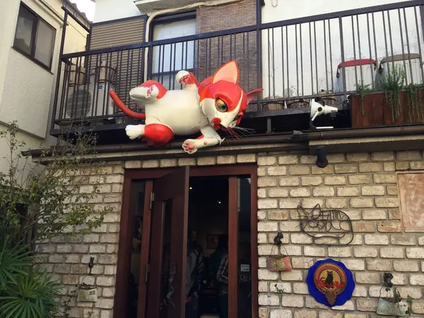 ネコのオブジェ