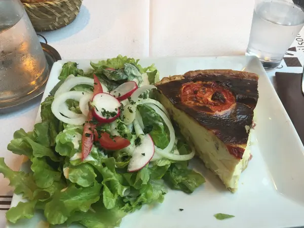 le plat du jourは壁を見て❤️
