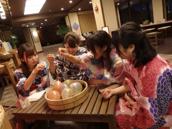 ヨーヨー釣りをしました！👘