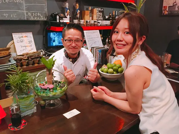 大将と2ショット📸