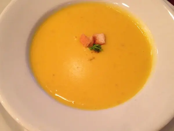 カボチャスープ