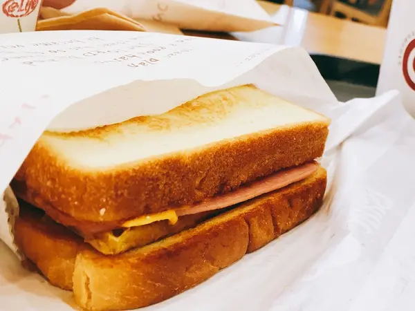 ハムチーズトースト🧀