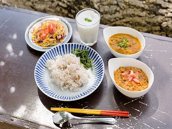 カレーは本格味です！