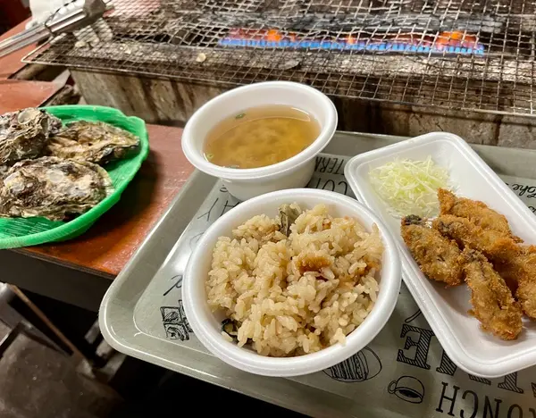 焼きかき定食 1,500円
