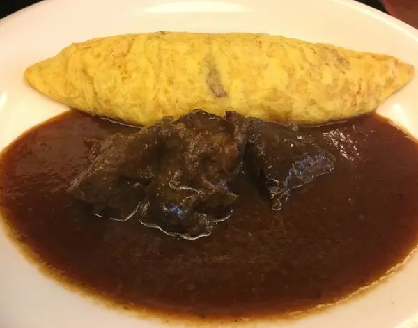 綺麗な正統派オムレツ✨