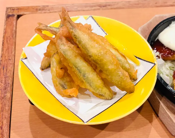 🐟きびなごの天麩羅 ¥490