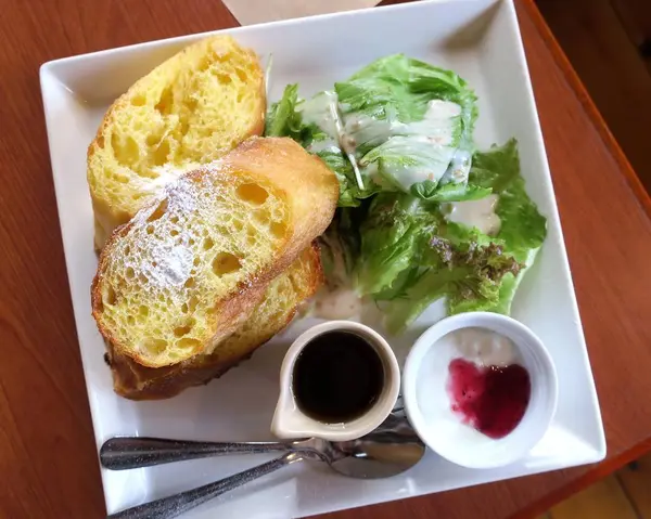 フランスパンフレンチトースト