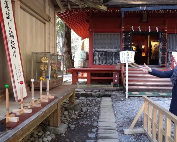 運試し輪投げ