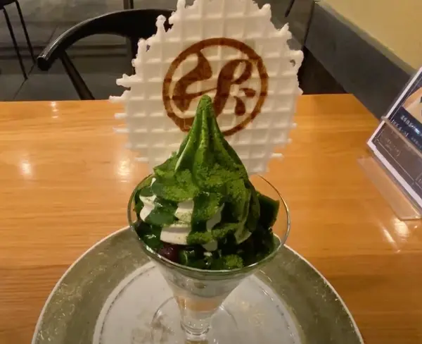 お濃茶パフェ