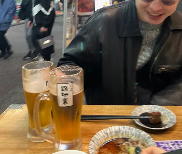 ガード下で、お疲れ生です