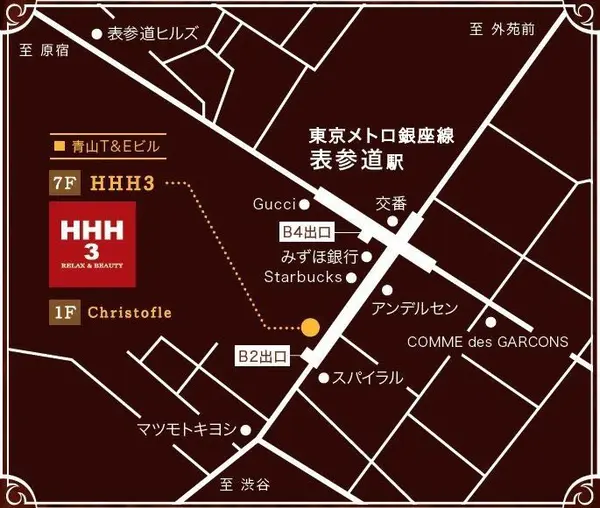 表参道B2 ケンタッキーから1分🚶