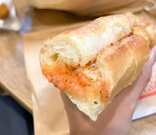 明太フランスが美味