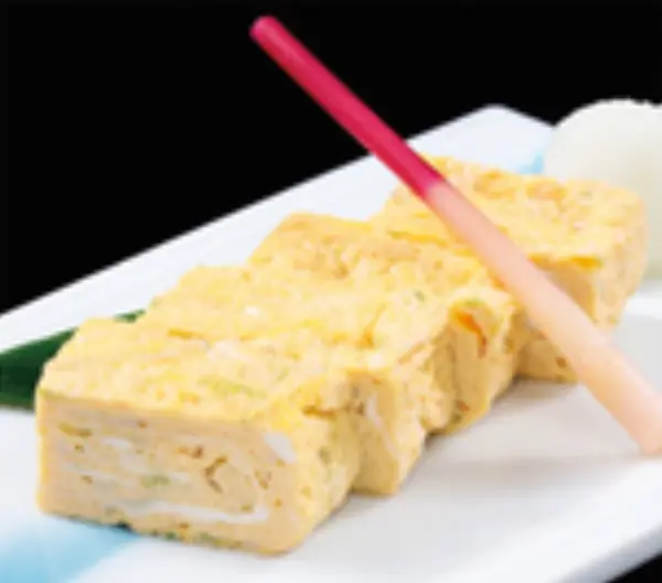 生しらすのだし巻き玉子