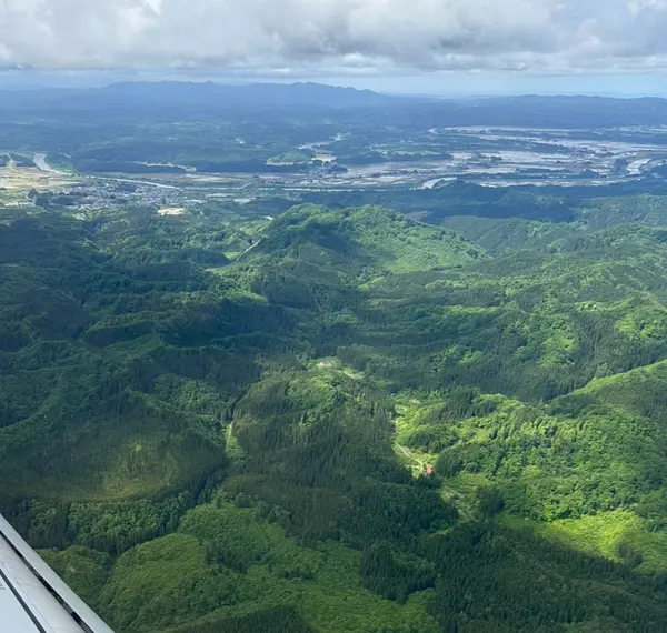 空からみた秋田