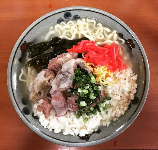 ゆしどうふそば大盛（720円）